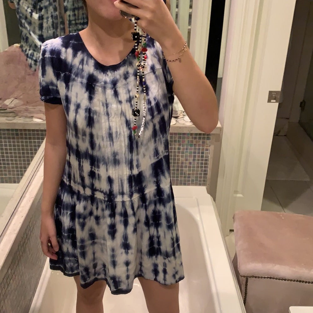 Tie Dye Shift Dress